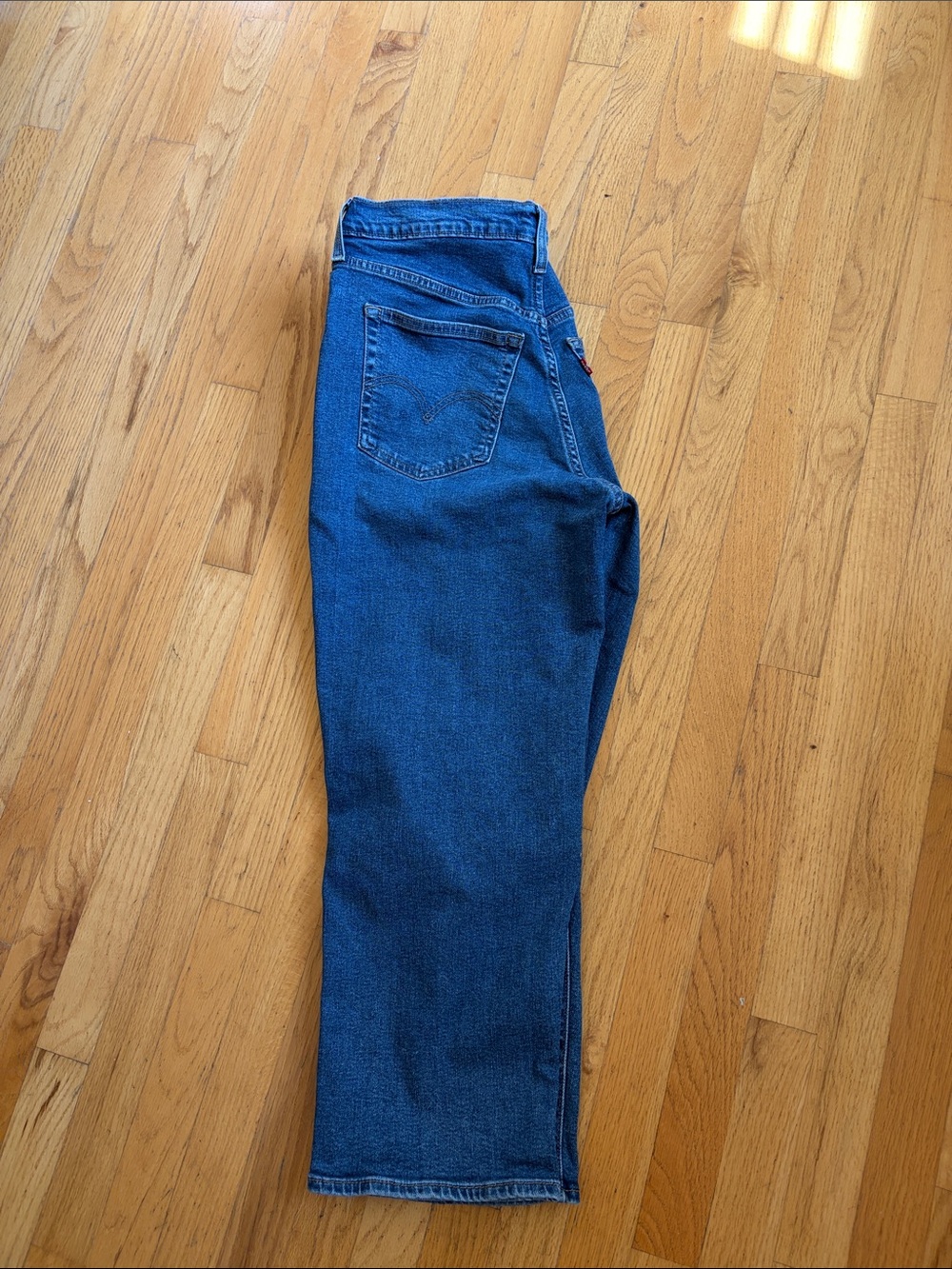Levi's Women'sWedge Straight Cropped Jeans